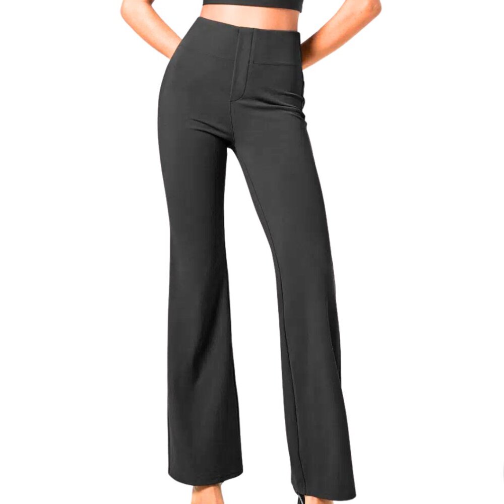 HALARA Flex High Waist Flare Work Pants Black‎ Size Various Sizes Tall NWT